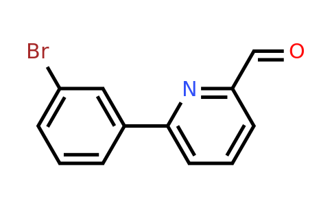 CAS 887979-57-9 | 6-(3-Bromophenyl)picolinaldehyde