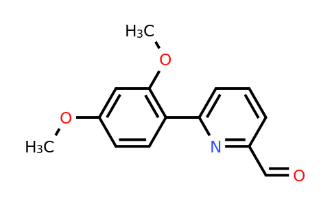 CAS 887979-73-9 | 6-(2,4-Dimethoxyphenyl)pyridine-2-carbaldehyde