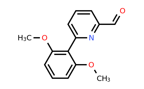 CAS 887979-85-3 | 6-(2,6-Dimethoxyphenyl)pyridine-2-carbaldehyde