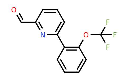 CAS 887980-12-3 | 6-(2-(Trifluoromethoxy)phenyl)picolinaldehyde