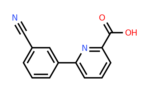 CAS 887981-96-6 | 6-(3-Cyanophenyl)pyridine-2-carboxylic acid