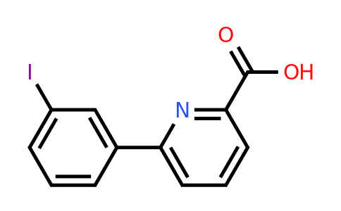 CAS 887982-01-6 | 6-(3-Iodophenyl)pyridine-2-carboxylic acid