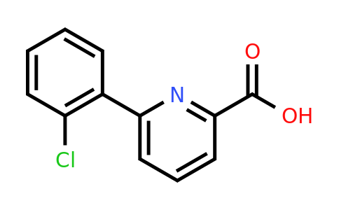 CAS 887982-21-0 | 6-(2-Chlorophenyl)-2-pyridinecarboxylic acid