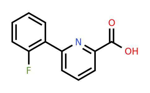 CAS 887982-35-6 | 6-(2-Fluorophenyl)pyridine-2-carboxylic acid