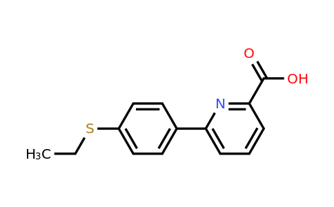 CAS 887982-60-7 | 6-(4-Ethylthiophenyl)picolinic acid