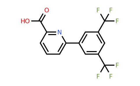 CAS 887982-70-9 | 6-(3,5-Bis(trifluoromethyl)phenyl)pyridine-2-carboxylic acid