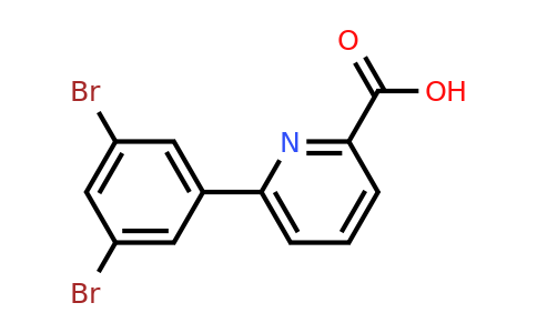 CAS 887982-85-6 | 6-(3,5-Dibromophenyl)pyridine-2-carboxylic acid