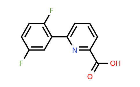 CAS 887983-00-8 | 6-(2,5-Difluorophenyl)picolinic acid