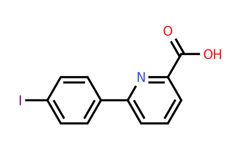 CAS 887983-15-5 | 6-(4-Iodophenyl)pyridine-2-carboxylic acid