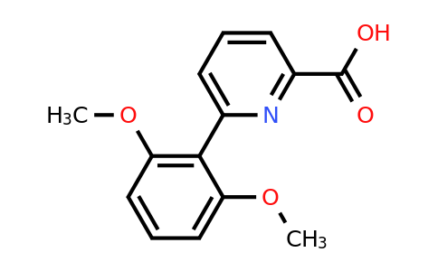 CAS 887983-24-6 | 6-(2,6-Dimethoxyphenyl)pyridine-2-carboxylic acid