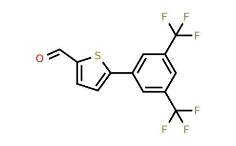 CAS 887986-61-0 | 5-[3,5-Bis(trifluoromethyl)phenyl]thiophene-2-carbaldehyde