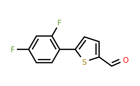 CAS 887986-73-4 | 5-(2,4-Difluorophenyl)thiophene-2-carbaldehyde