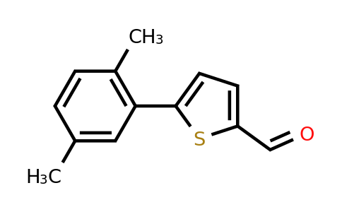 CAS 887986-91-6 | 5-(2,5-Dimethylphenyl)thiophene-2-carbaldehyde