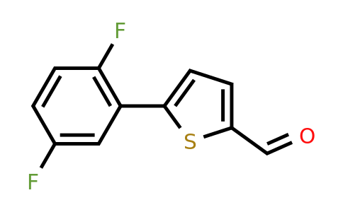 CAS 887987-26-0 | 5-(2,5-Difluorophenyl)thiophene-2-carbaldehyde
