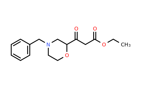 CAS 887987-60-2 | Ethyl 3-(4-benzylmorpholin-2-YL)-3-oxopropanoate