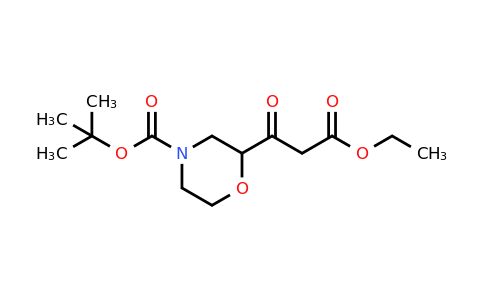CAS 887987-66-8 | 2-(2-Ethoxycarbonyl-acetyl)-morpholine-4-carboxylic acid tert-butyl ester