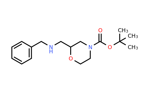 CAS 887987-78-2 | Tert-butyl 2-((benzylamino)methyl)morpholine-4-carboxylate