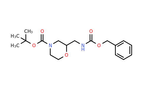 CAS 887987-84-0 | Benzyl (4-(tert-butoxycarbonyl)morpholin-2-YL)methylcarbamate