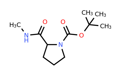 CAS 88815-87-6 | tert-butyl 2-(methylcarbamoyl)pyrrolidine-1-carboxylate