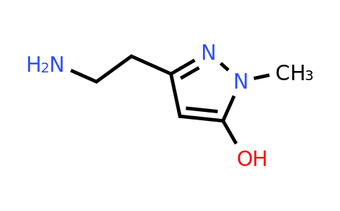 CAS 888229-76-3 | 3-(2-aminoethyl)-1-methyl-1H-pyrazol-5-ol