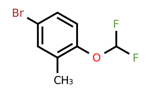 CAS 888327-32-0 | 4-Bromo-1-(difluoromethoxy)-2-methylbenzene