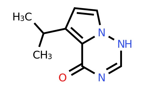 CAS 888720-51-2 | 5-(propan-2-yl)-1H,4H-pyrrolo[2,1-f][1,2,4]triazin-4-one