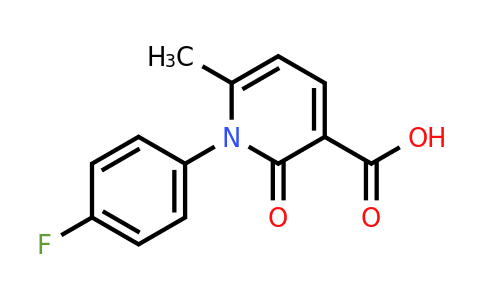 CAS 888721-65-1 | 1-(4-fluorophenyl)-6-methyl-2-oxo-pyridine-3-carboxylic acid