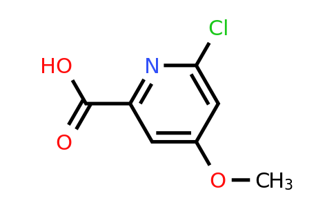 CAS 88912-21-4 | 6-Chloro-4-methoxypyridine-2-carboxylic acid