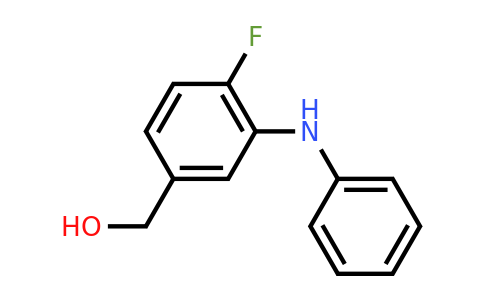 CAS 88934-84-3 | (4-Fluoro-3-(phenylamino)phenyl)methanol