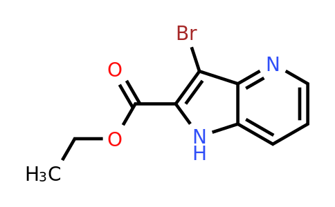 CAS 889658-85-9 | 3-Bromo-1H-pyrrolo[3,2-B]pyridine-2-carboxylic acid ethyl ester