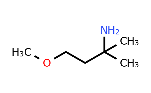 CAS 889765-21-3 | 4-methoxy-2-methylbutan-2-amine