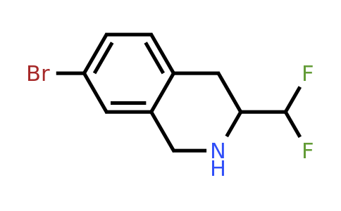 CAS 889861-17-0 | 7-Bromo-3-difluoromethyl-1,2,3,4-tetrahydro-isoquinoline
