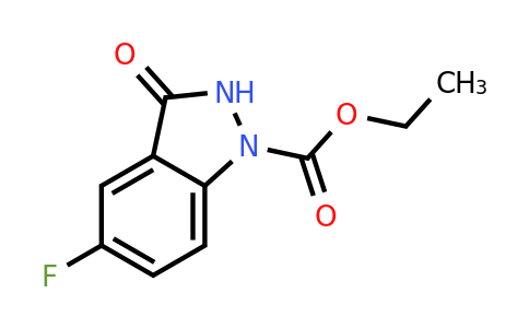CAS 889884-99-5 | 1H-Indazole-1-carboxylic acid, 5-fluoro-2,3-dihydro-3-oxo-, ethyl ester