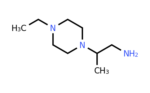 CAS 889940-99-2 | 2-(4-Ethylpiperazin-1-yl)propan-1-amine