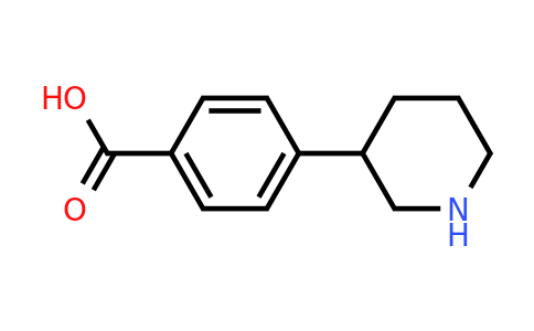 CAS 889942-43-2 | 3-(4-Carboxyphenyl)piperidine