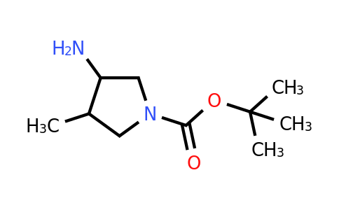 CAS 889947-50-6 | tert-butyl 3-amino-4-methylpyrrolidine-1-carboxylate