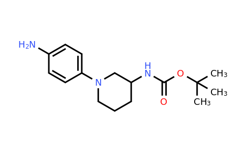 CAS 889948-89-4 | 1-(4-Aminophenyl)-3-(Boc-amino)piperidine