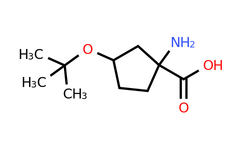 CAS 889949-13-7 | 3-Tert-butoxy-1-aminocyclopentanecarboxylic acid