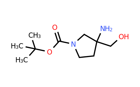 CAS 889949-18-2 | Tert-butyl 3-amino-3-(hydroxymethyl)pyrrolidine-1-carboxylate