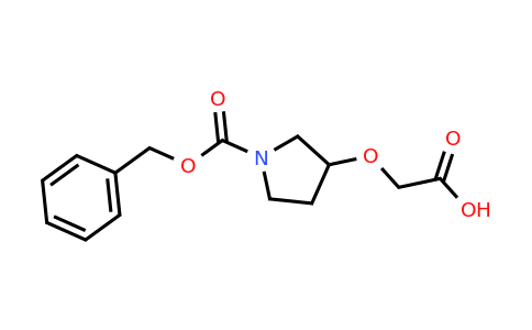 CAS 889953-08-6 | 1-Cbz-3-carboxymethoxy-pyrrolidine