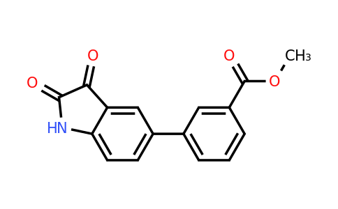 CAS 889954-79-4 | Methyl 3-(2,3-dioxoindolin-5-yl)benzoate