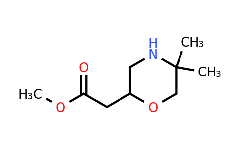 CAS 889955-22-0 | Methyl 2-(5,5-dimethyl-morpholin-2-yl)-acetate