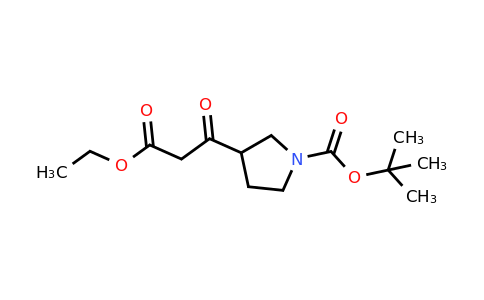 CAS 889955-52-6 | tert-butyl 3-(3-ethoxy-3-oxopropanoyl)pyrrolidine-1-carboxylate