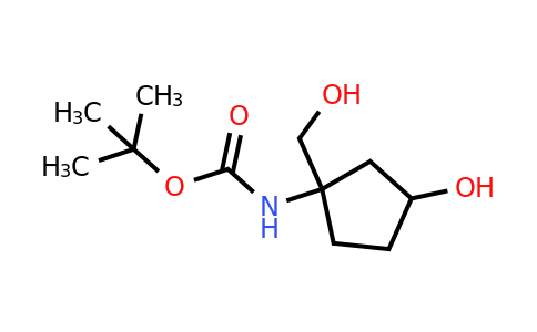CAS 889956-86-9 | (3-Hydroxy-1-hydroxymethyl-cyclopentyl)-carbamic acid tert-butyl ester