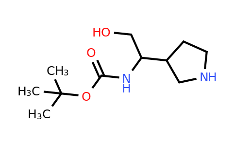 CAS 889956-91-6 | (2-Hydroxy-1-pyrrolidin-3-YL-ethyl)-carbamic acid tert-butyl ester
