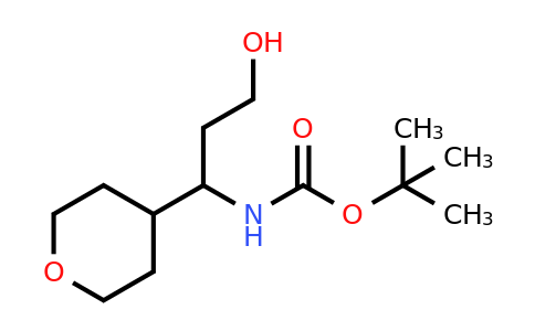 CAS 889956-94-9 | Tert-butyl [3-hydroxy-1-(tetrahydro-2H-pyran-4-YL)propyl]carbamate