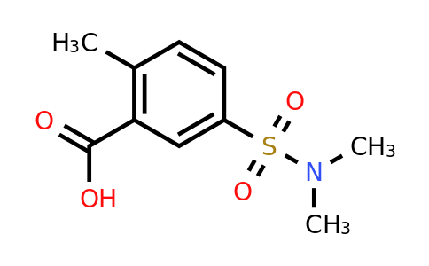 CAS 89001-58-1 | 5-(dimethylsulfamoyl)-2-methylbenzoic acid