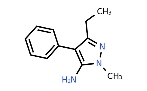 CAS 890014-40-1 | 3-Ethyl-1-methyl-4-phenyl-1H-pyrazol-5-amine