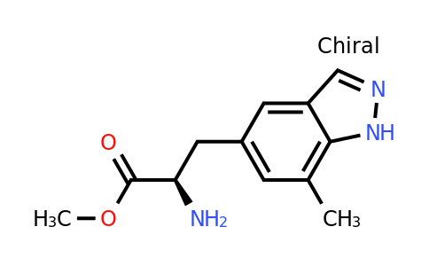 CAS 890044-58-3 | methyl (2R)-2-amino-3-(7-methyl-1H-indazol-5-yl)propanoate
