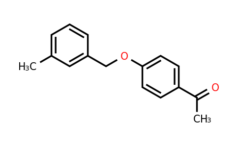 CAS 890092-06-5 | 1-{4-[(3-methylphenyl)methoxy]phenyl}ethan-1-one